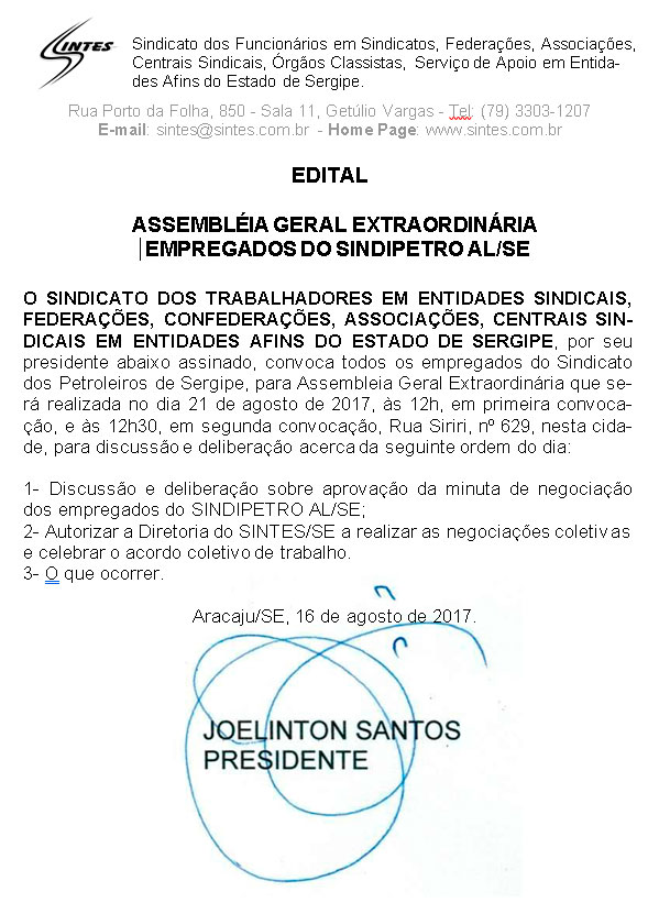 remover edital sindipetro 2017