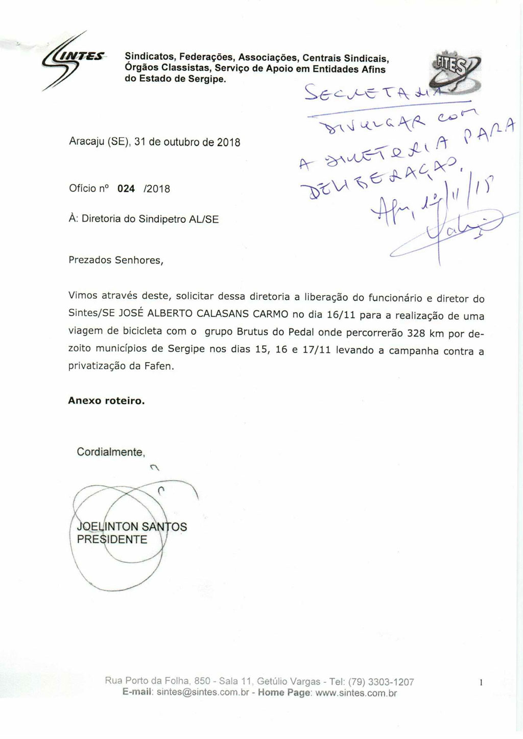 expediente sintes pedido