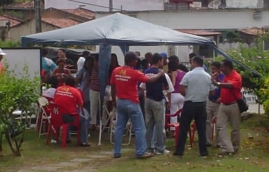 Café da manhã no HU-10