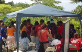 Café da manhã no HU-20