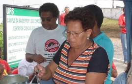 Café da manhã no HU-35