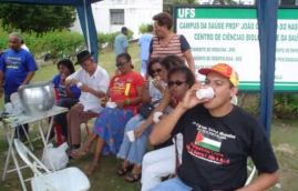 Café da manhã no HU-42