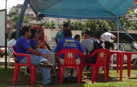 Café da manhã no HU-9