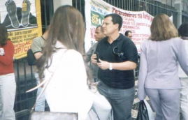 Acampamento na sede da Petrobrás/RJ-18
