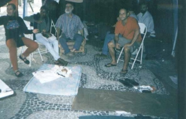 Acampamento na sede da Petrobrás/RJ-4