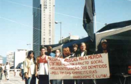 Acampamento na sede da Petrobrás/RJ-5