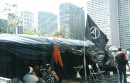 Acampamento na sede da Petrobrás/RJ-6