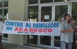 Manifestação contra demissão Bradesco-4