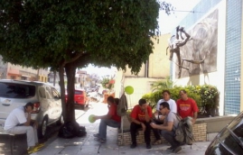 Manifestação do Sintes-5